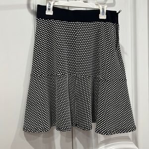Buffalo David Bitton Black and white polka dot skirt